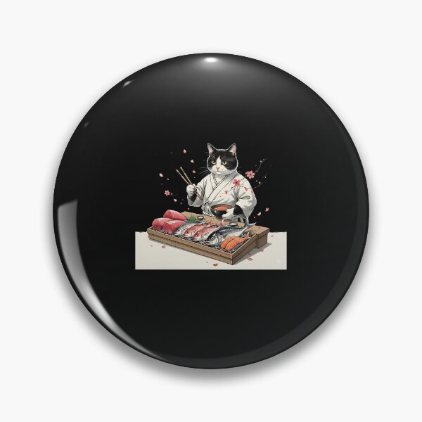 Item preview, Asia China Cat Fish Chef Chefs Chef  designed and sold by grumpzara.