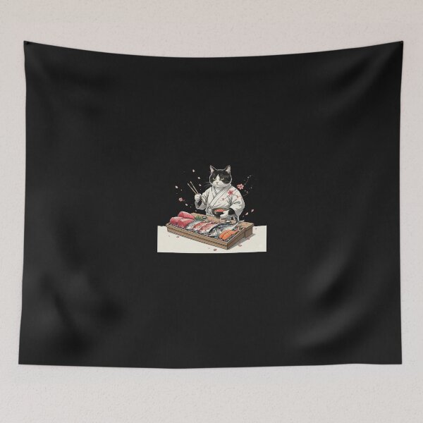 Item preview, Asia China Cat Fish Chef Chefs Chef  designed and sold by grumpzara.
