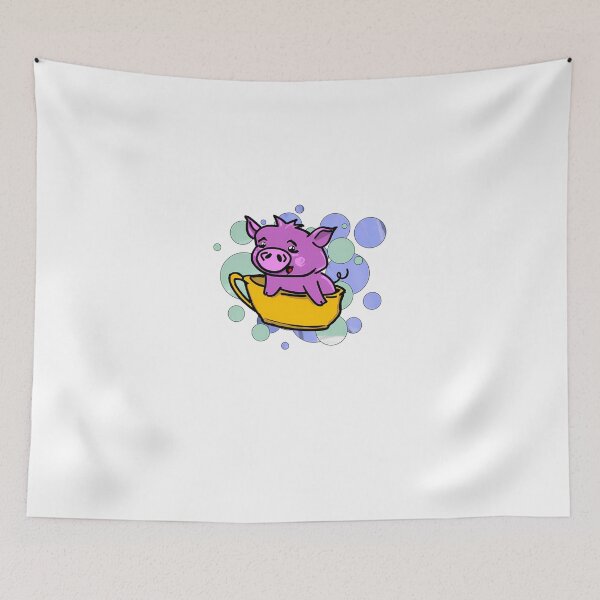 Item preview,  Pig In A Teacup  designed and sold by LendaFredrick.
