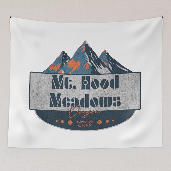 Item preview, Mt. Hood Meadows Ski Resort, Oregon, Mountain Design designed and sold by Wanderful-roads.