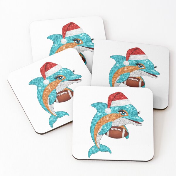 Item preview, Festive Bling Dolphin Football designed and sold by Bogologo.
