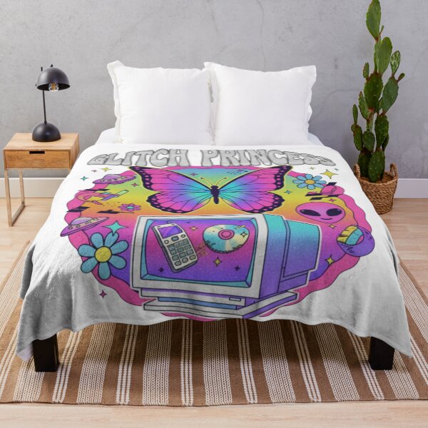 Item preview, Retro Glitch Butterfly Art designed and sold by Dreamweaver Gallery.