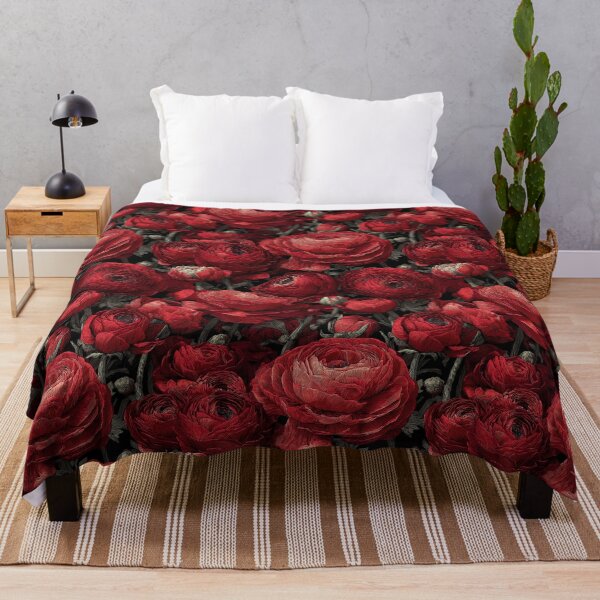 Item preview, Trendy Lush Ranunculus Florals For Garden Lover Gift designed and sold by RoyalStarsPatts.