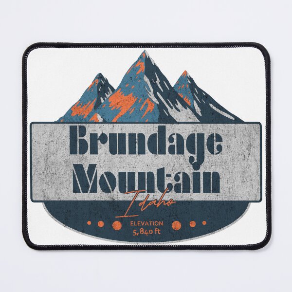 Item preview, Brundage Mountain Ski Resort, Idaho, Mountain Design designed and sold by Wanderful-roads.