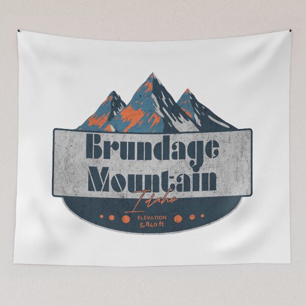 Item preview, Brundage Mountain Ski Resort, Idaho, Mountain Design designed and sold by Wanderful-roads.