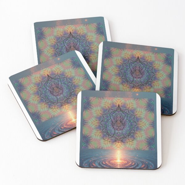 Item preview, Yoga Woman with Mandala – Spiritual Balance, Mindfulness & Inner Peace Art designed and sold by Erikamagic.