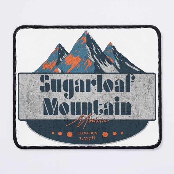 Item preview, Sugarloaf Mountain Ski Resort, Maine, Mountain Design designed and sold by Wanderful-roads.