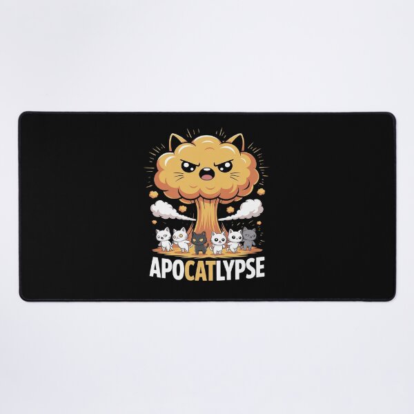 Item preview, Apocatlypse Funny Cat Nuclear Explosion designed and sold by petrichorsworld.