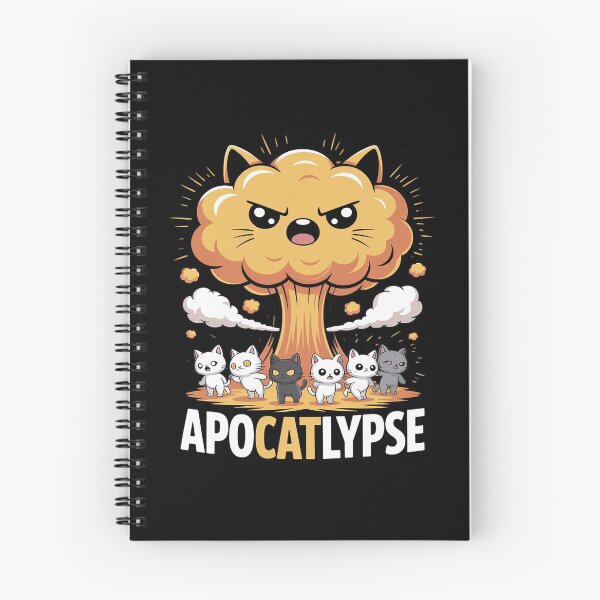 Item preview, Apocatlypse Funny Cat Nuclear Explosion designed and sold by petrichorsworld.