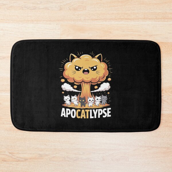 Item preview, Apocatlypse Funny Cat Nuclear Explosion designed and sold by petrichorsworld.