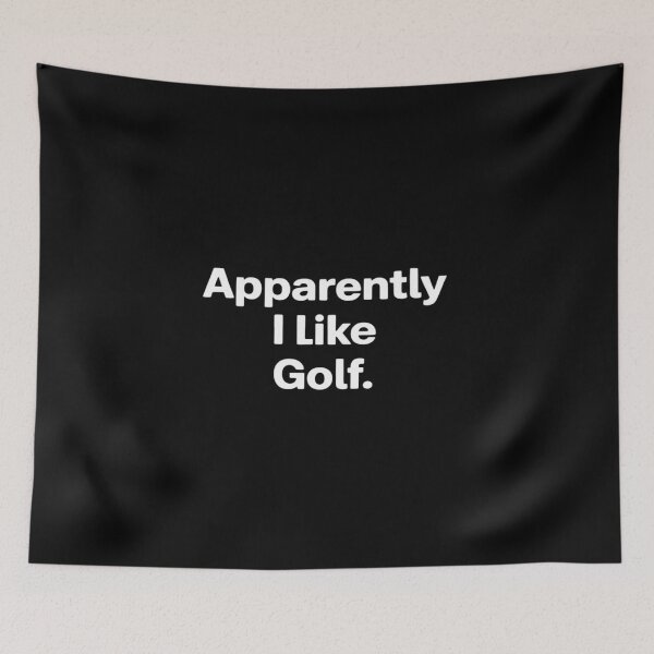 Item preview, Apparently I Like Golf Golf Sport Lover designed and sold by petrichorsworld.