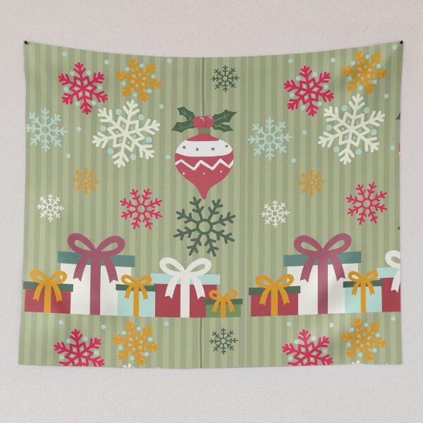 Item preview, Christmas Fantasy pattern  designed and sold by Niceprint42.