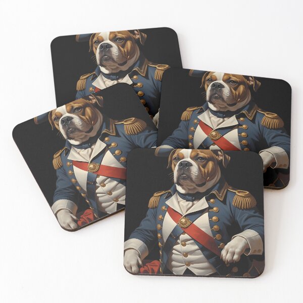 Item preview, Dog Dressed As Napoleon  Historical Style Portrait designed and sold by NatashaZercho.