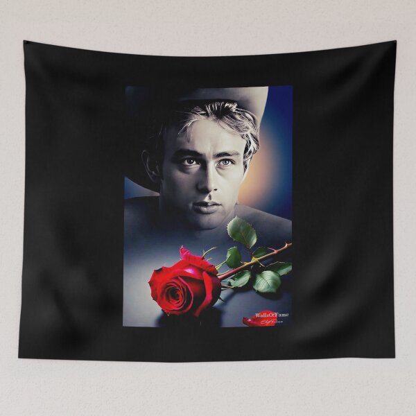 Item preview, James Dean Rose 2 Tribute Walls Of Fame Aust  Digital Fanart designed and sold by WallsOfFameAust.