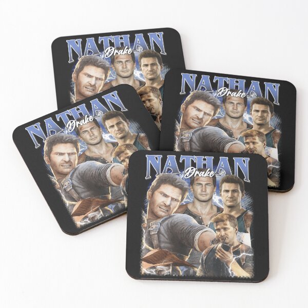Item preview, Vintage Nathan Drake designed and sold by Angryblu3.