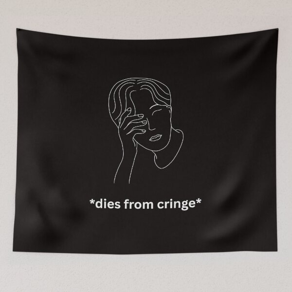 Item preview, Dies From Cringe  designed and sold by morve_eternelle.
