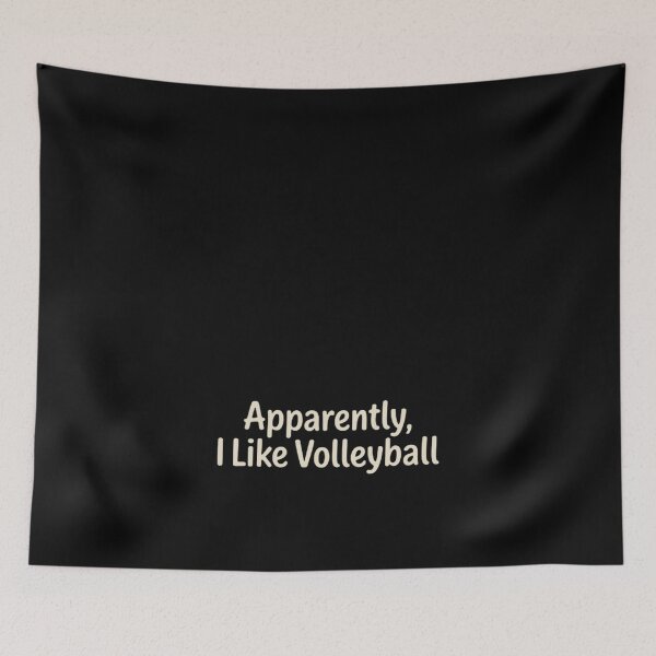 Item preview, Apparently I Like Volleyball Funny designed and sold by KingsLife1994.