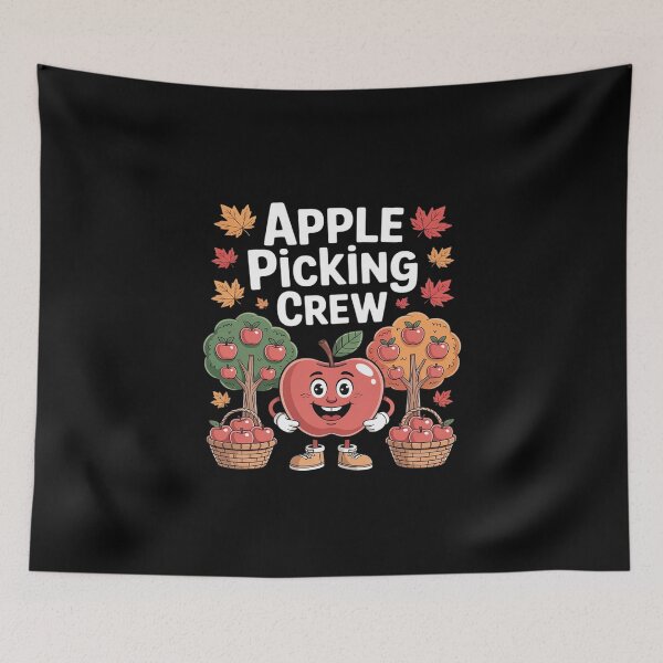 Item preview, Apple Picking Crew Funny Fall Harvest designed and sold by KingsLife1994.