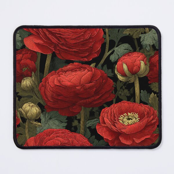 Item preview, Trendy Ornamental Ranunculus For Ranunculus Lovers designed and sold by RoyalStarsPatts.