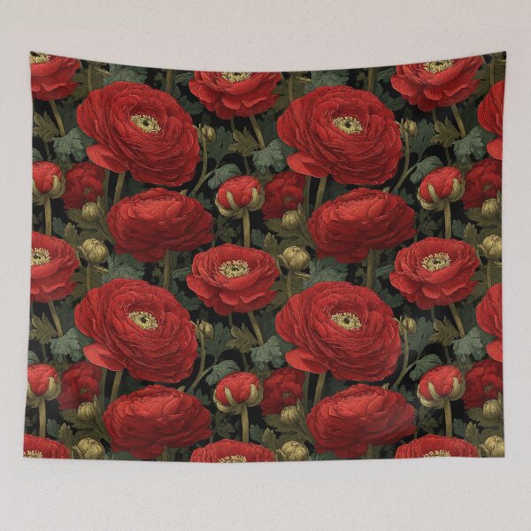 Item preview, Trendy Ornamental Ranunculus For Ranunculus Lovers designed and sold by RoyalStarsPatts.