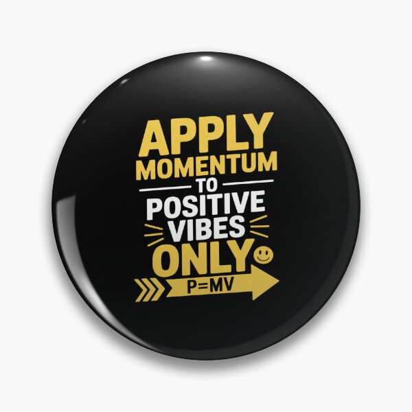 Item preview, Apply Momentum to Positive Vibes STEM Vector Art designed and sold by KingsLife1994.