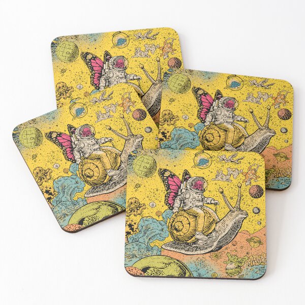 Item preview, Cosmic Snail Voyage designed and sold by PictorialWhimsy.