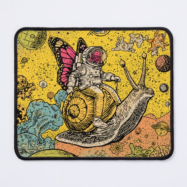 Item preview, Cosmic Snail Voyage designed and sold by PictorialWhimsy.
