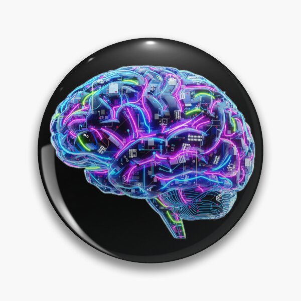 Item preview, NeuroSpicy - Neurodivergent Brain Circuits (I) designed and sold by nature. electrified..