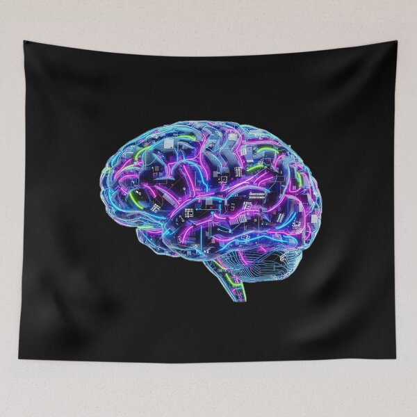 Item preview, NeuroSpicy - Neurodivergent Brain Circuits (I) designed and sold by nature. electrified..