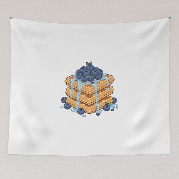 Artikelvorschau, Magische Waffeln mit Blaubeeren entworfen und verkauft von KendricBrowner.
