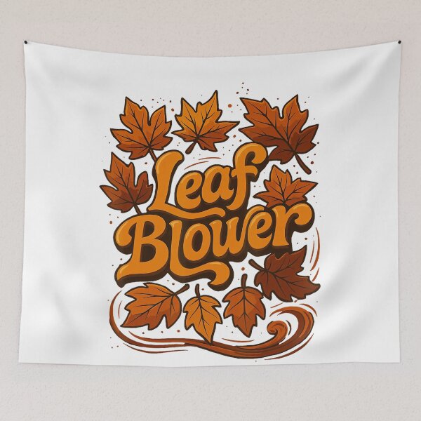 Item preview, classic blower vibes funny leaf halloween fall autumn retro costume vintage designed and sold by Coryconcetta.