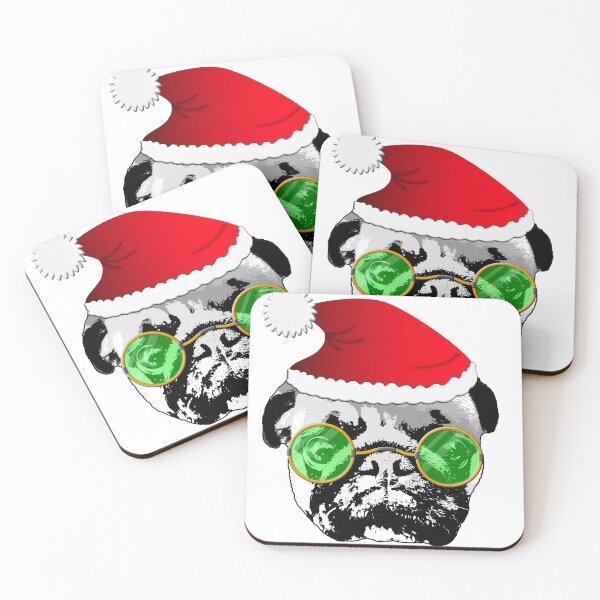 Item preview, SantaPug designed and sold by LindenmannArts.