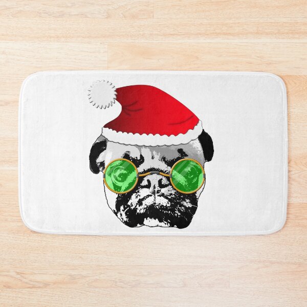 Item preview, SantaPug designed and sold by LindenmannArts.