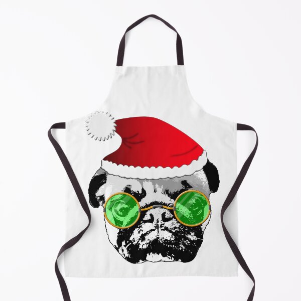 Item preview, SantaPug designed and sold by LindenmannArts.