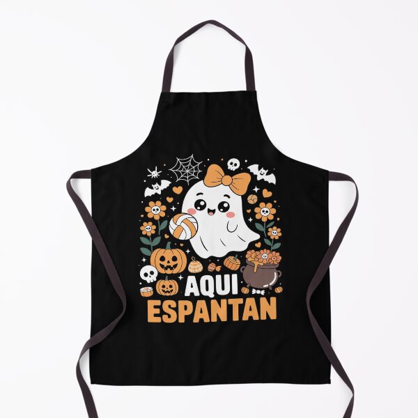 Item preview, Aqui Espantan Cute Ghost Pan de Muerto Mexican Halloween designed and sold by KingsLife1994.