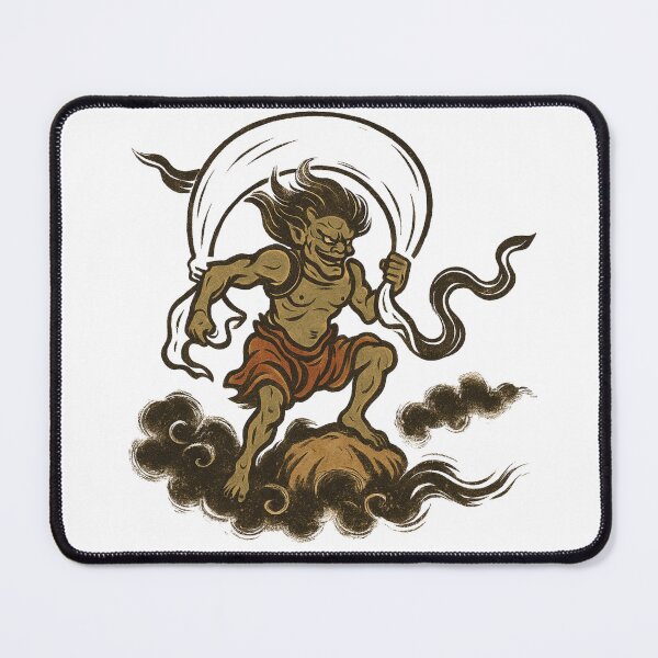Item preview, Fūjin — The Roar of the Wind designed and sold by Lazy-Genius-Co.