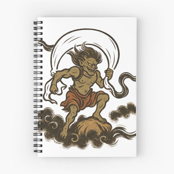Item preview, Fūjin — The Roar of the Wind designed and sold by Lazy-Genius-Co.