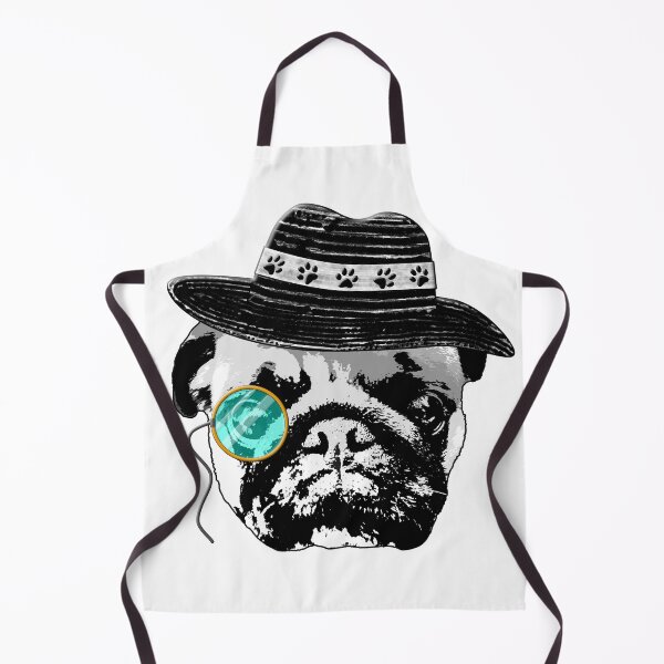 Item preview, Monocle Pug designed and sold by LindenmannArts.