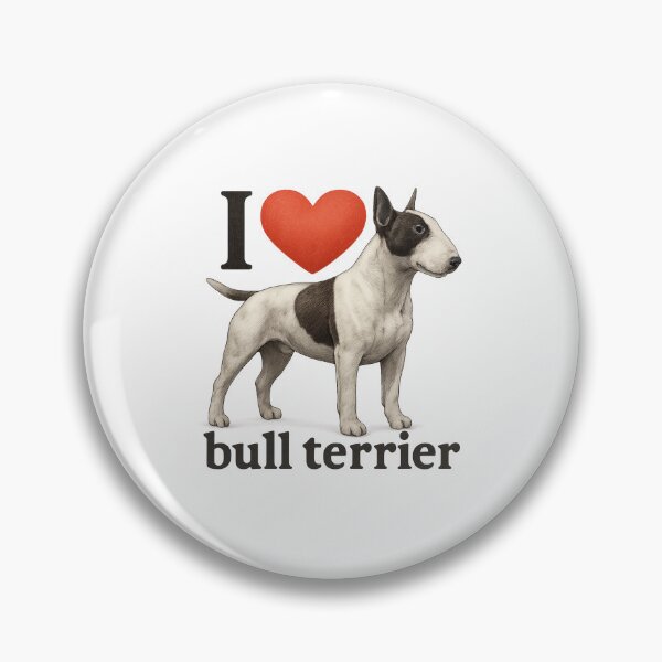 Item preview, I love Bull terrier. designed and sold by PabDam.