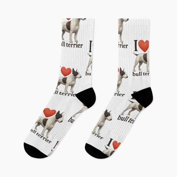 Item preview, I love Bull terrier. designed and sold by PabDam.