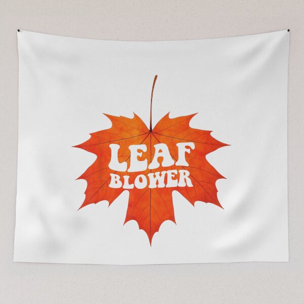 Item preview, fall costume blower autumn funny leaf classic halloween vibes vintage retro designed and sold by Coryconcetta.