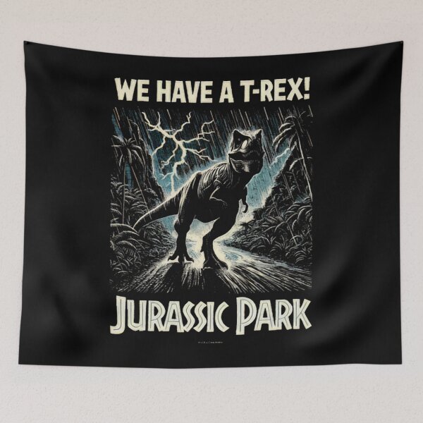 Item preview, Art - Jurassic Park designed and sold by DreamCraftCove.