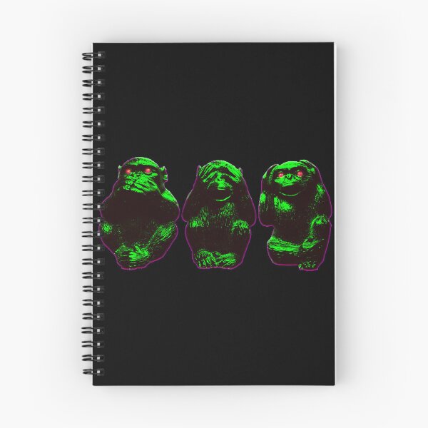 Item preview, Three wise monkeys designed and sold by LindenmannArts.