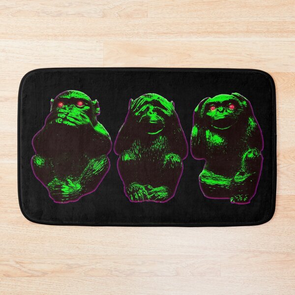 Item preview, Three wise monkeys designed and sold by LindenmannArts.