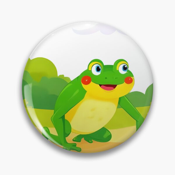 Item preview, Smiling frog by the pond designed and sold by nighttime1990.