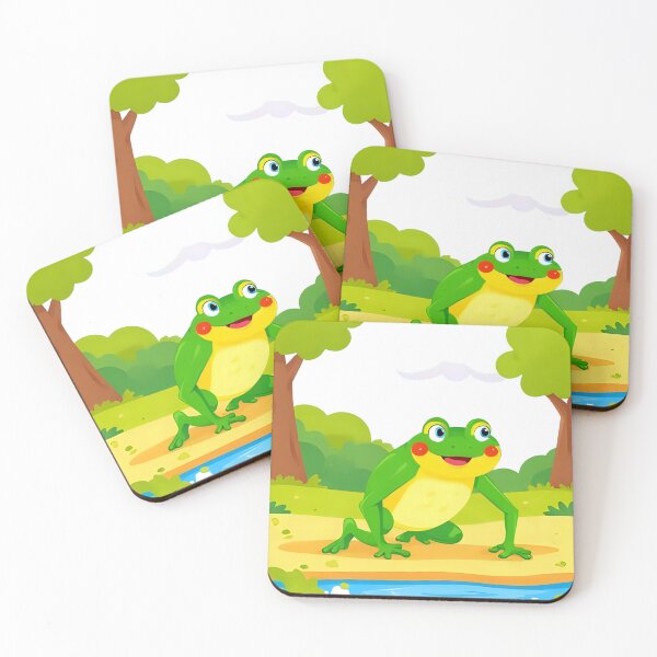 Item preview, Smiling frog by the pond designed and sold by nighttime1990.