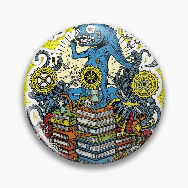 Item preview, Chrono-Fish Guardian designed and sold by PictorialWhimsy.