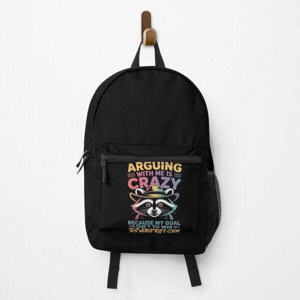 Item preview, Arguing With Me Is Crazy Funny Cowboy Raccoon designed and sold by KingsLife1994.
