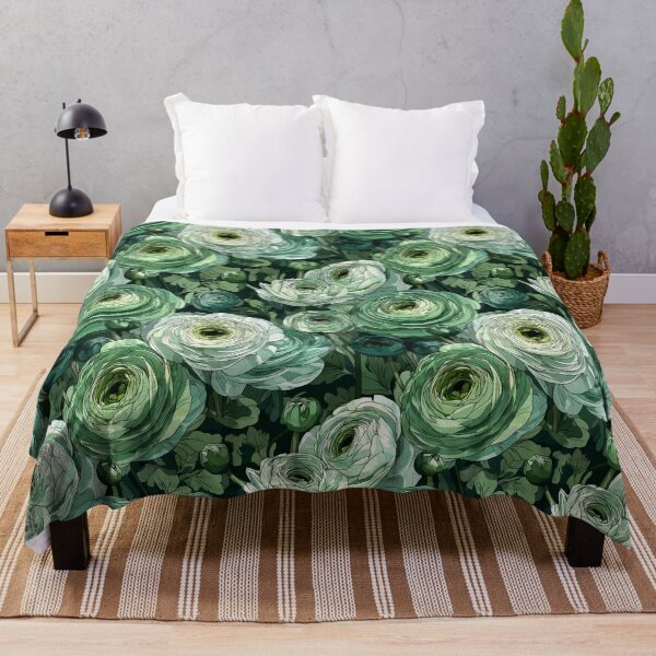 Item preview, Minimalistic Radiant Ranunculus Pattern For Ranunculus Lovers designed and sold by RoyalStarsPatts.