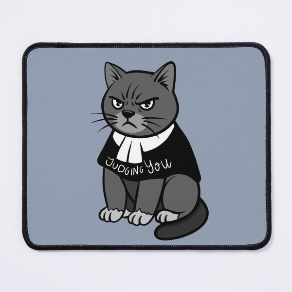 Item preview, Judge Cat - Cat Judging You designed and sold by ellealsopaints.
